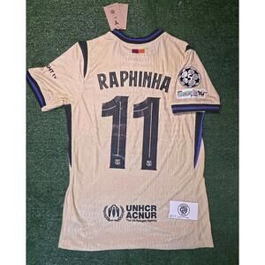 FC Barcelona 25/26 Away Kit – Raphinha #11 (Player Version)